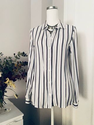 Camisa Lefties rayas blanca T-S