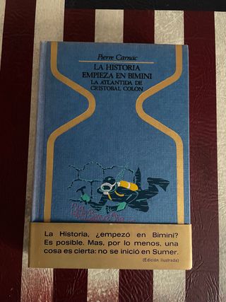 HISTORIA EMPIEZA BIMINI. ATLANTIDA CRISTOBAL COLON