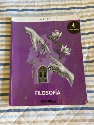 Filosofía 1º Bachillerato. Libro del estudiante...