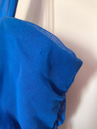 Vestido fiesta boda color azul real
Tala 48 
