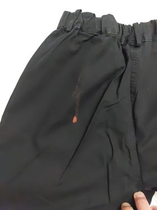 Pantaloni cargo neri Stradivarius XS
