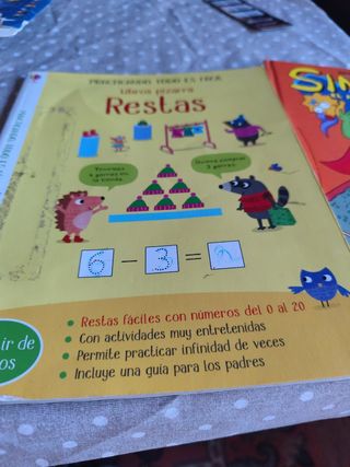 Libros pizarra - Restas