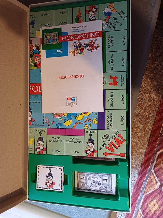 Monopolino Disney Junior Parker