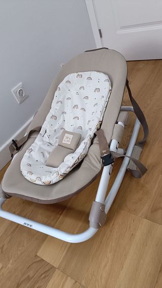 Hamaca bebé Jané Fold - beige