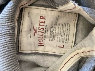 Sudadera Hollister gris Talla L