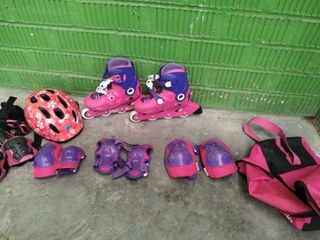 Patines niña + protecciones