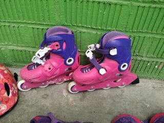 Patines niña + protecciones