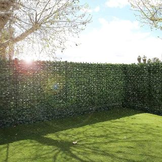 1x15M Siepe artificiale Edera finta Recinzione