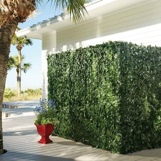 1x15M Siepe artificiale Edera finta Recinzione