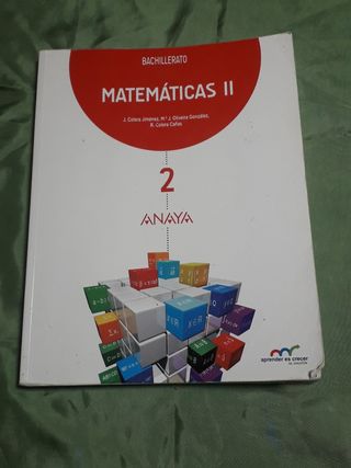 Matemáticas II.