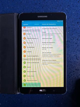 Tablet Samsung Galaxy Tab A (2016) negra