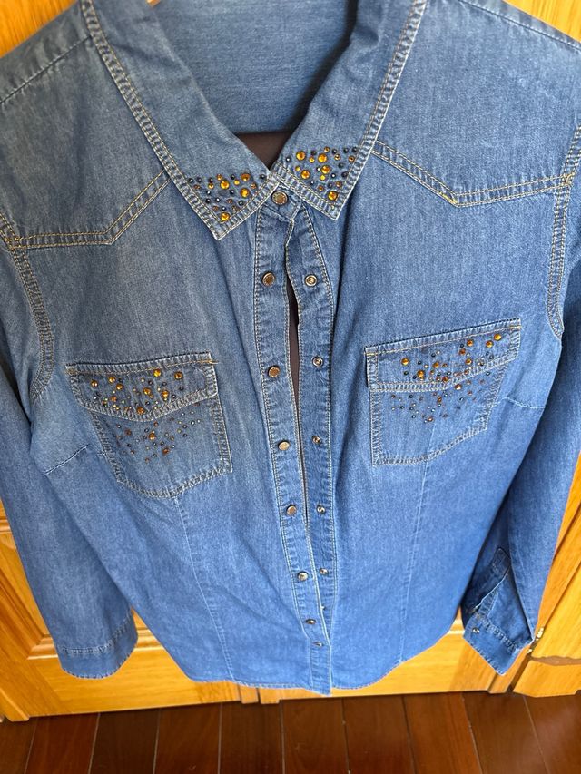 Camisa vaquera Roberto Verino - Talla L