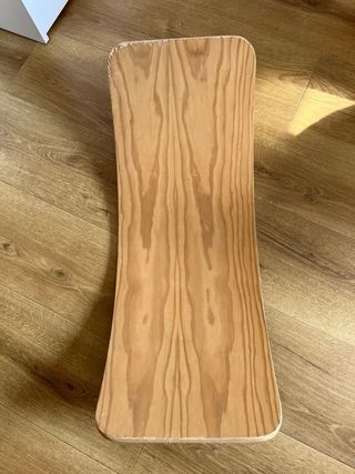 Tabla curva montessori equilibrio