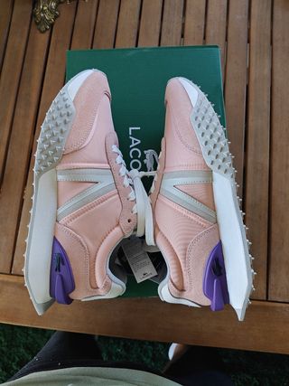 Zapatillas Lacoste L-Spin rosa