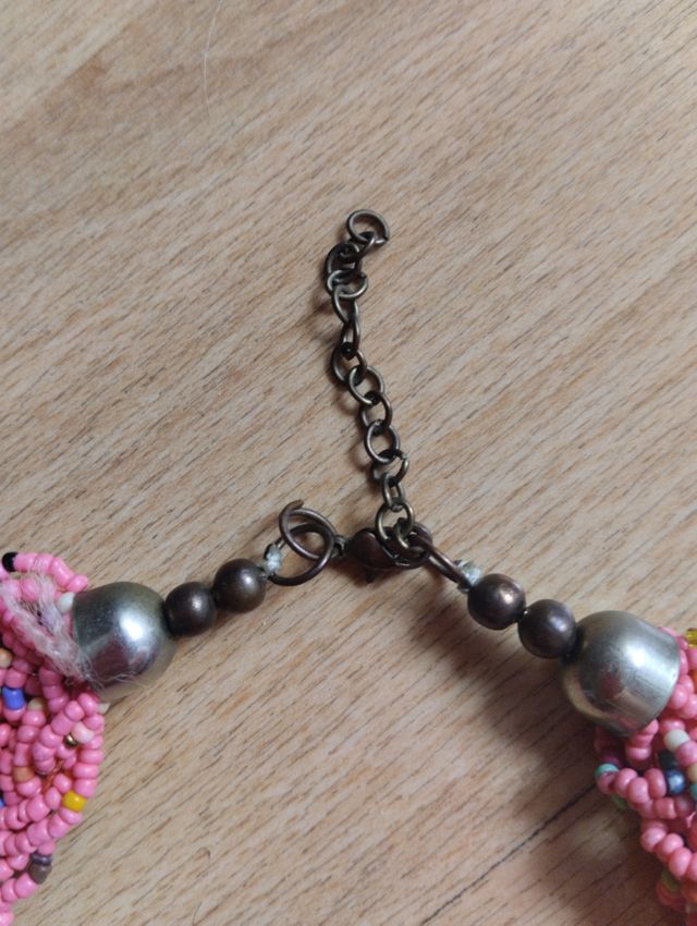 Colgante multicolor rosa