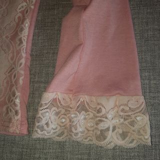 Blusa rosa encaje, talla m/l