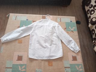 Camisa blanca niño talla 8