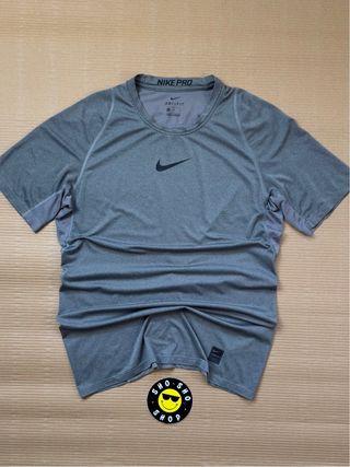 Camiseta Nike Pro Dri-FIT Gris M/L