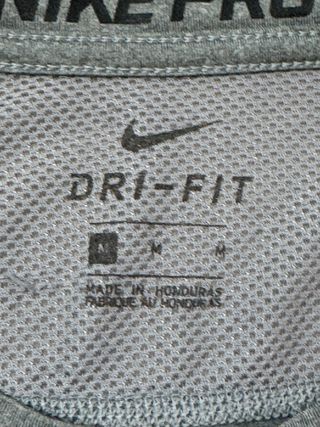 Camiseta Nike Pro Dri-FIT Gris M/L