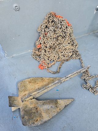 Ancla de barco 6kg con cadena