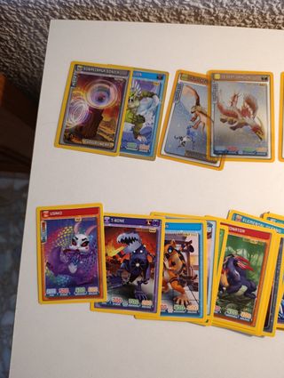 Cartas Invizimals: 59 cartas