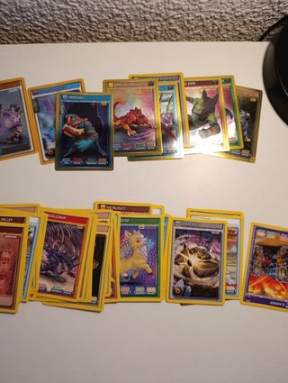Cartas Invizimals: 59 cartas