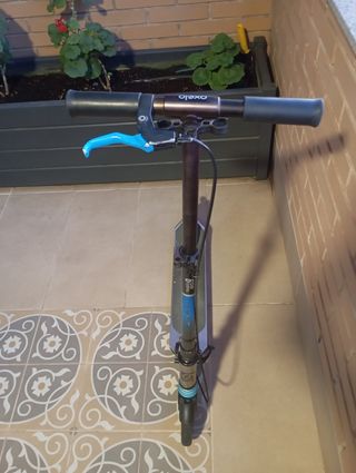Patinete Oxelo azul plegable
