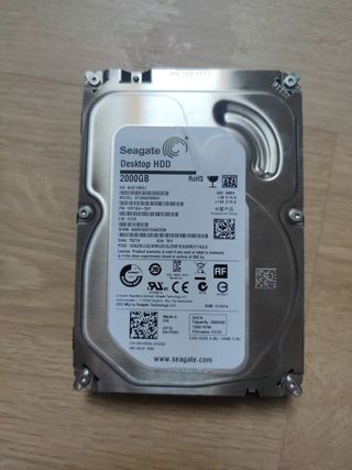Disco Duro Seagate 2TB