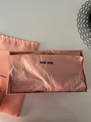 Infradito Miu Miu Rosa