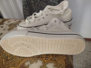 Zapatillas blancas talla 38