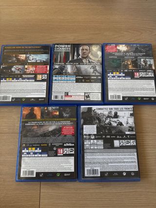 5 Juegos PS4 - Acción FPS