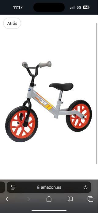 Bicicleta sin pedales Chicco Cross