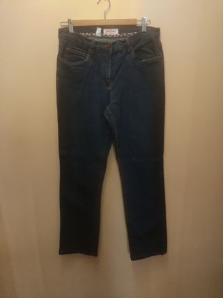 Vaqueros John Baner, rectos, azules
