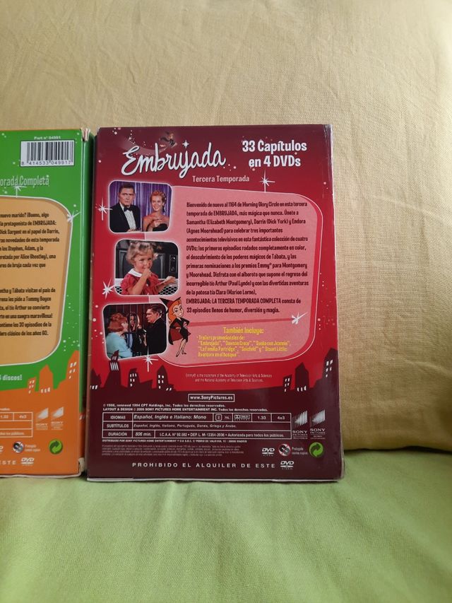 2 Embrujadas- temporadas 3 y 6 (DVD)