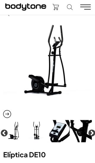 Elíptica Bodytone DE10 - Fitness