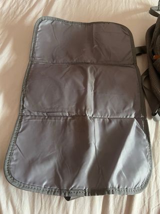 Mochila bebé BabbleRoo gris