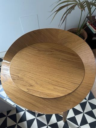 2 Banquetas madera cocina de diseñador 