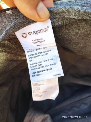 Funda invierno Bugaboo Cameleon 3 Gris