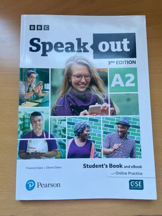 Speak out 3ªed A2 
Student's Book and eBook 