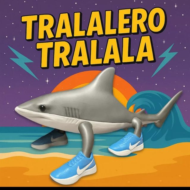 Figura Tralalero Tralala Brainrot (15cm)