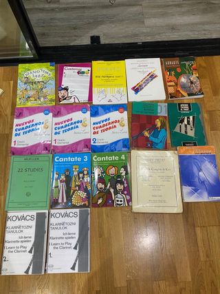 Libros música: teoría y práctica