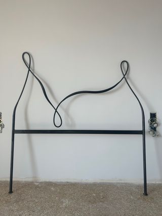 Cabecero cama 135cm hierro forjado