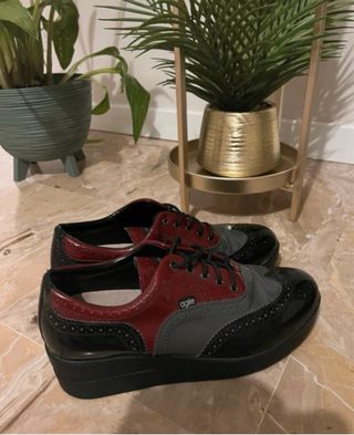Scarpe Oxford Bicolor