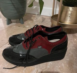 Scarpe Oxford Bicolor