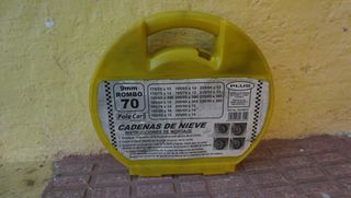 Cadenas nieve parasol coche, pulpos leer ver foto