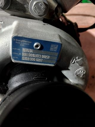 Turbocompresor Passat CC 170cv