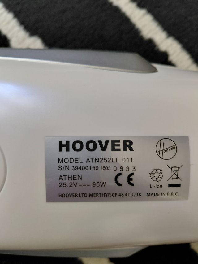 Aspiradora escoba Hoover Athen