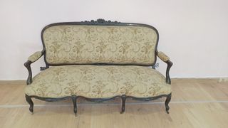 Sofá antiguo estilo Luis XV