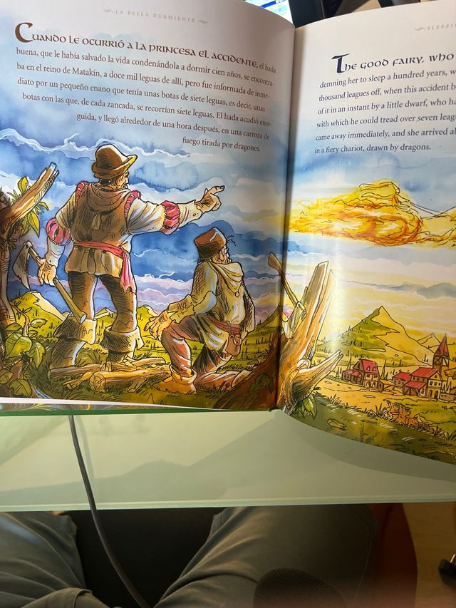 Cuenta cuentos bilingües: La bella durmiente de...