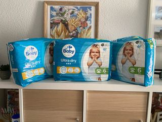 Lote pañales My Baby Ultra Dry Talla 6 3 paquetes